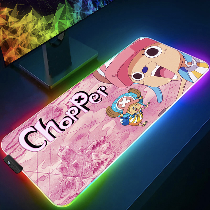 Gaming Keyboard No Rgb - Mouse Pad RGB One Piece Tony