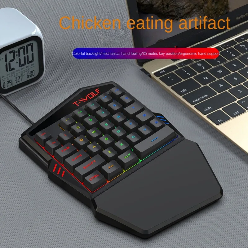 T-WOLF tf900 conjunto de trono - Gaming Keyboard Mini avaliação e preço